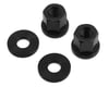 Image 1 for The Shadow Conspiracy Featherweight Alloy Axle Nuts (Black) (3/8")